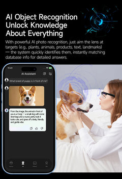 Xiaomi New Design Smart Glasses 4K HD Camera Bluetooth Call Voice Assistant Control