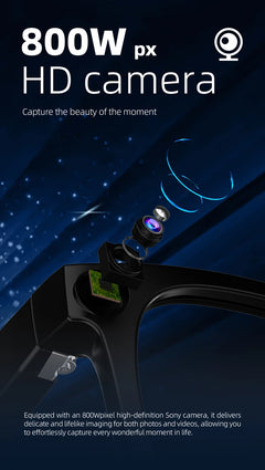 Xiaomi 4K Bluetooth AI Smart Glasses HD Shooting Waterproof Camera Photo Video Voice Call Translation