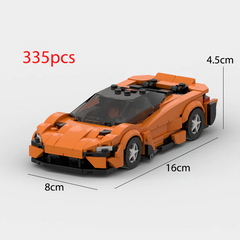 MOC McLaren Sabre Racing Sports Car Building Blocks