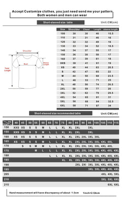 size table