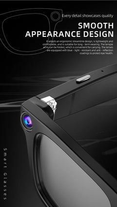 Xiaomi 4K Bluetooth AI Smart Glasses HD Shooting Waterproof Camera Photo Video Voice Call Translation