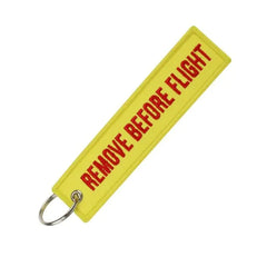 Remove Before Flight Keychain