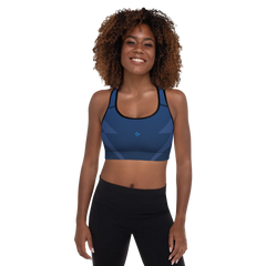 Festivano Blue Pro Sports Bra