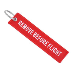 Remove Before Flight Keychain