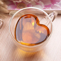 Doppelwandiger Glasbecher