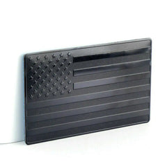 2pcs Metal USA Flag Sticker