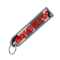 Remove Before Flight Keychain