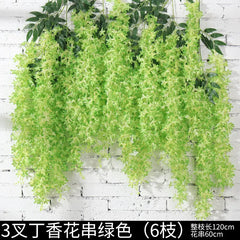 Artificial Wisteria Flower Garland