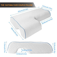 Memory Foam Armrest Rest Pillow