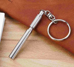 Retractable Pen Shape Keychain