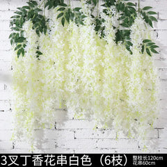 Artificial Wisteria Flower Garland