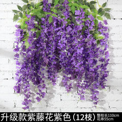 Artificial Wisteria Flower Garland