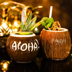 Hawaii Ceramic Tiki Mug | Taste of Aloha