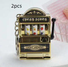 Mini Fruit Machine Keychain