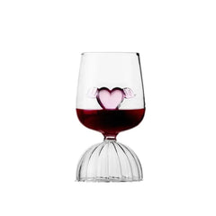 Heart Wine Glass