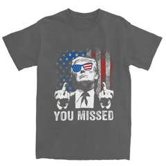 Funny Trump "You Missed" Top Tee