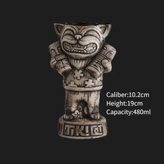 Hawaii Ceramic Tiki Mug | Taste of Aloha