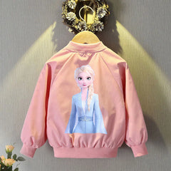 Children's Jacket | Elsa, Mickey, Minnie, White Snow