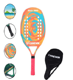 Pure Carbon Beach Tennis Racket