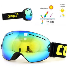 Anti-Fog Ski Goggles