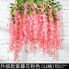 Artificial Wisteria Flower Garland