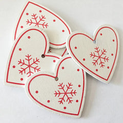 New Year and Christmas Wood Ornaments