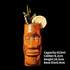 Hawaii Ceramic Tiki Mug | Taste of Aloha