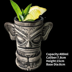 Hawaii Ceramic Tiki Mug | Taste of Aloha