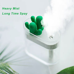 Clear Cactus Ultrasonic Humidifier and Aroma Diffusor 160ML