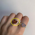 Anillo de corazón de amor creativo