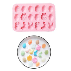 Easter Egg Fondant Molds