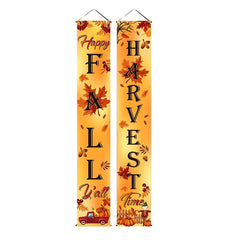 Thanksgiving Banner Custom Fall Door Decoration