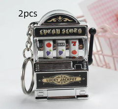 Mini Fruit Machine Keychain