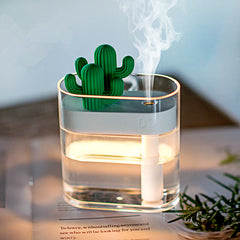 Clear Cactus Ultrasonic Humidifier and Aroma Diffusor 160ML