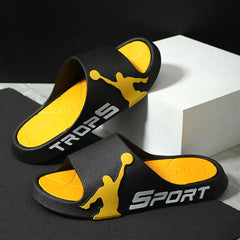 Summer Men Slippers Outdoor Male Shoes Anti-slip