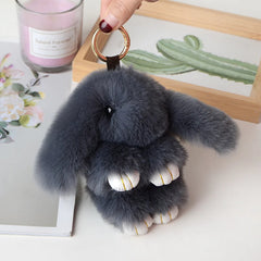 Plush Rabbit Key Chain