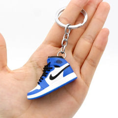 3D Sneaker Shoe Keychain