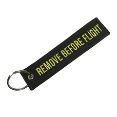 Remove Before Flight Keychain