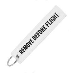 Remove Before Flight Keychain