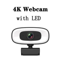 4K Mini HD Webcam