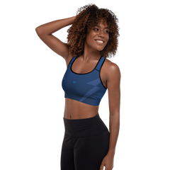 Festivano Blue Pro Sports Bra