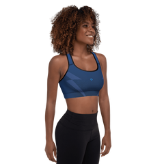 Festivano Blue Pro Sports Bra