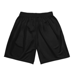 Festivano Full Black Mesh Shorts