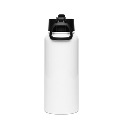 Festivano Stainless Steel Water Bottle with a Straw Lid