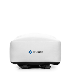 Festivano Full White Minimalist Backpack