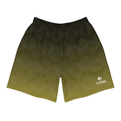 Festivano Athletic Green Gold Long Shorts