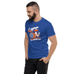 Men's Fitted T-Shirt | Life On Wheels