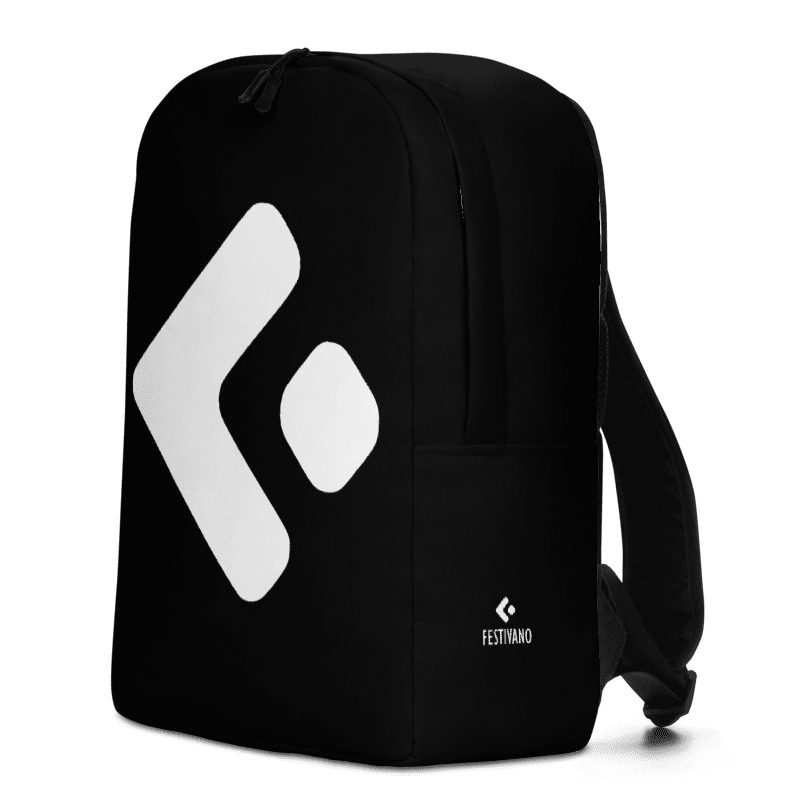 Festivano Full Black Backpack