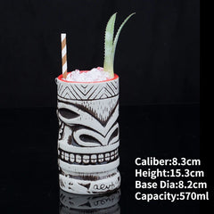 Hawaii Ceramic Tiki Mug | Taste of Aloha