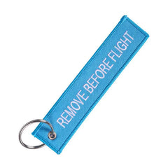 Remove Before Flight Keychain